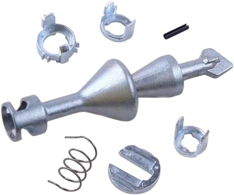 RAGBUSCLE Car Door Lock Cylinder Repair Kit, Replace 51217162427, 51217162439, 51217199833, Compatible with BMW 3 Series E90 E91 E92 E93, 1 Set (7 pcs) - Image 2